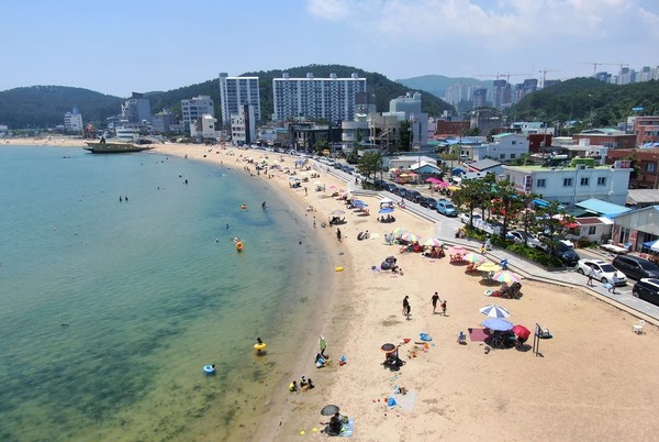 일광해수욕장 전경 /사진제공=기장군