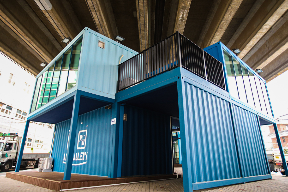 비콘그라운드 아트갤러리 /사진제공=(재)부산시도시재생지원센터