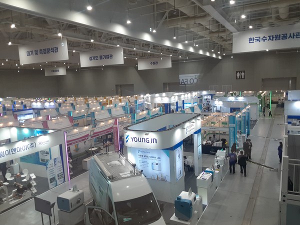  ECO FAIR KOREA 2022가 5일 수원컨벤션센터에서 개막했다. /사진=최용구 기자 