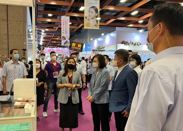 대만 총통 차이잉원 박람회 방문 /사진제공=경기도