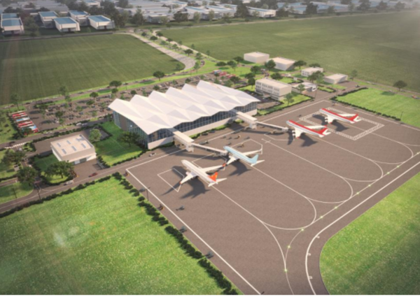 새만금국제공항 사업 조감도 /자료출처=국토교통부  