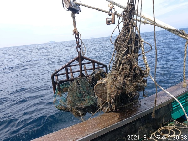 해양쓰레기 수거사업 /사진제공=해양수산부