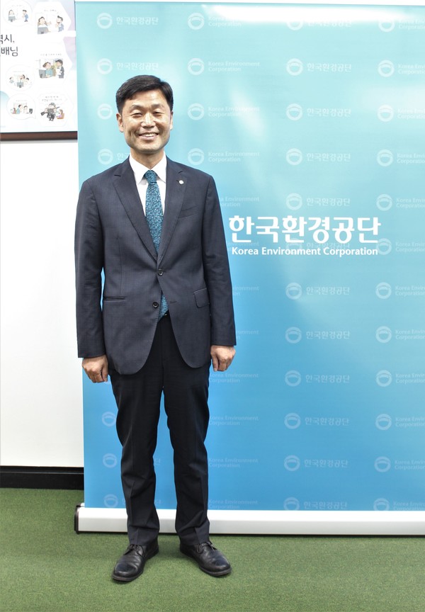 8월30일 취임한 백선재 한국환경공단 물환경본부장 /사진=박선영 기자 