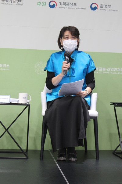 오윤 산자수렌 GCF 대외협력국장 /사진=박선영 기자 