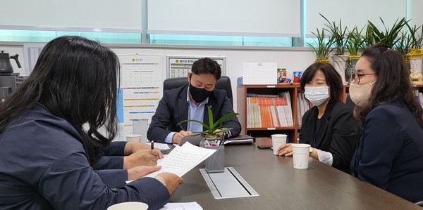 ‘정신질환자 절차보조사업 정담회’ /제공=경기도의회