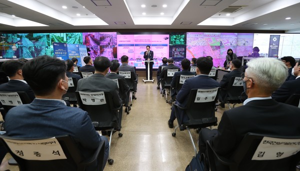 안양시 자율주행 시범사업 착수보고회 /사진제공=안양시