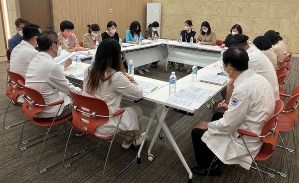 의료금여 장기입원자 합동중재 /사진제공=경남도