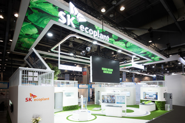 2022 대한민국 에너지대전 SK에코플랜트 부스 전경./사진제공=SK에코플랜트