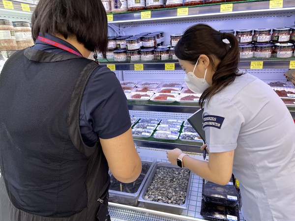 수산물 원산지 표시·수입수산물 유통이력 점검 /사진제공=해양수산부