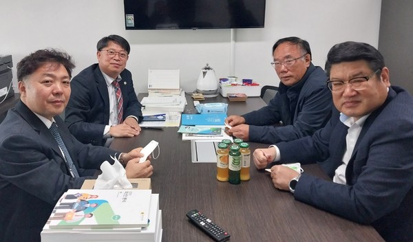 김재훈 의원과 도 장애인단체 정담회 /사진제공=경기도의회