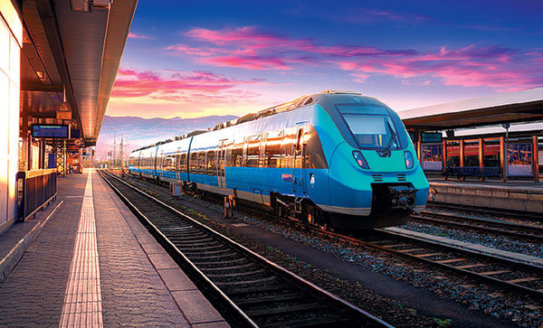 알스톰이 개발한 수소열차 ‘코라디아 이린트’의 모습. 차세대 친환경차로의 전환에 최근 세계 각국이 경쟁적으로 디젤기관차를 대신해 수소전기열차를 도입하기 위해 분주히 움직이고 있다. /사진제공=알스톰