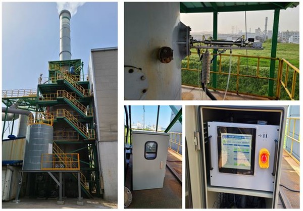 굴뚝 배출 미세먼지 실시간 연속 측정 기술 개발 /자료제공=한국환경산업기술원