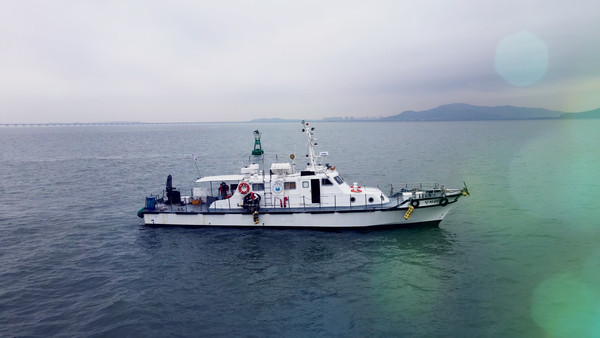 해양조사선 인하21호 /사진제공=해양수산부