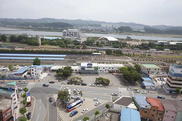 옛 안동역 일대  전경/ 사진제공=안동시