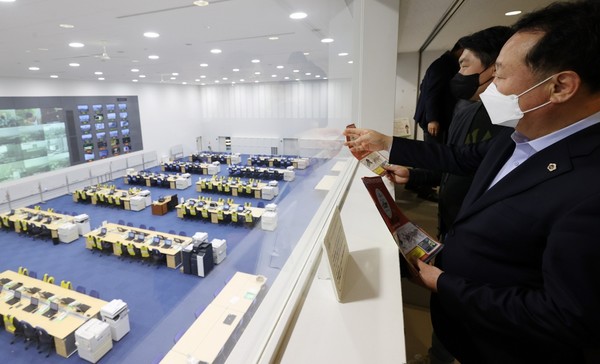 안계일 의원, 일본 방재 체험 시설 방문 /사진제공=경기도의회