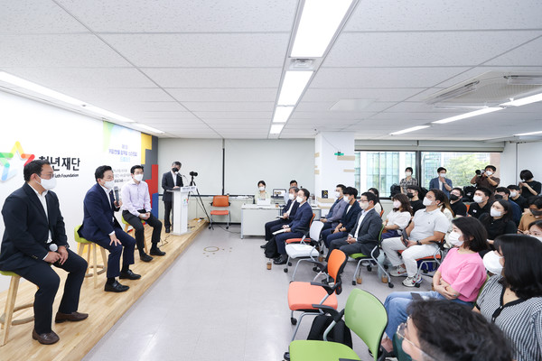 제1회 국토교통부✕스타트업✕청년재단 커피챗’ 행사 /사진제공=국토교통부