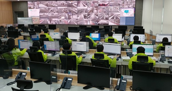 재난상황실 현황 /사진제공=경기도