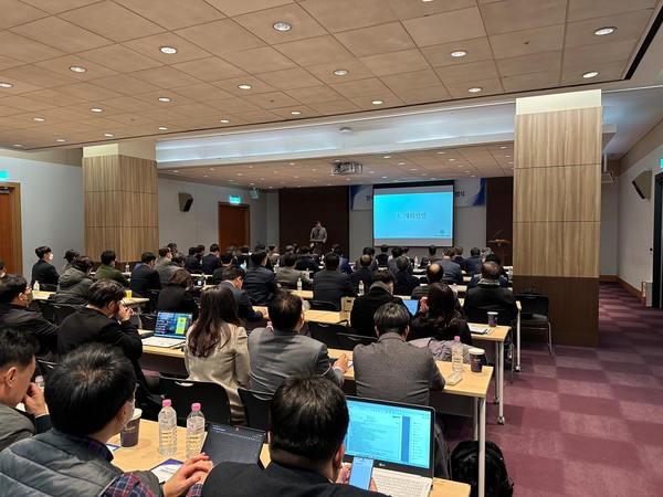 31일 코엑스에서 한국스마트안전보건기술협회가 열렸다. /사진=박준영 기자