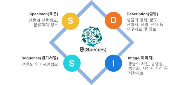 통합종정보서비스 /자료제공=국립해양생물자원관