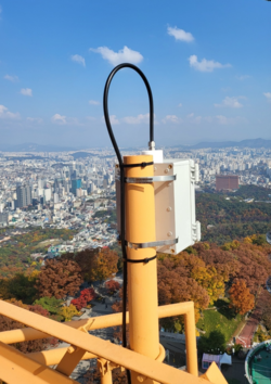 온실가스 측정장비 /사진제공=서울시