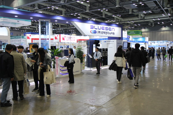 워터코리아 기간중에는 많은 수의 공무원, 기업 종사자, 학·연구계, 해외 바이어들이 박람회를 방문한다. /사진=박준영 기자
