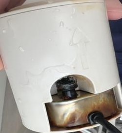 진동자 변색 사례 /자료=한국소비자원