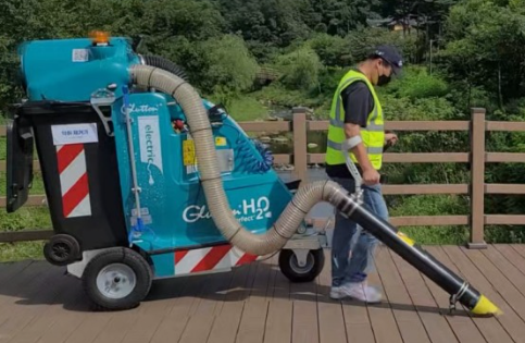 전기노면청소기 /사진=서울시