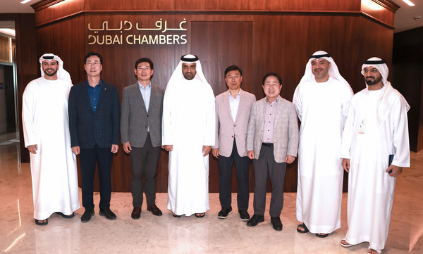 전국대도시시장협의회와 두바이 기업 관계자들  /사진제공=전국대도시시장협의회