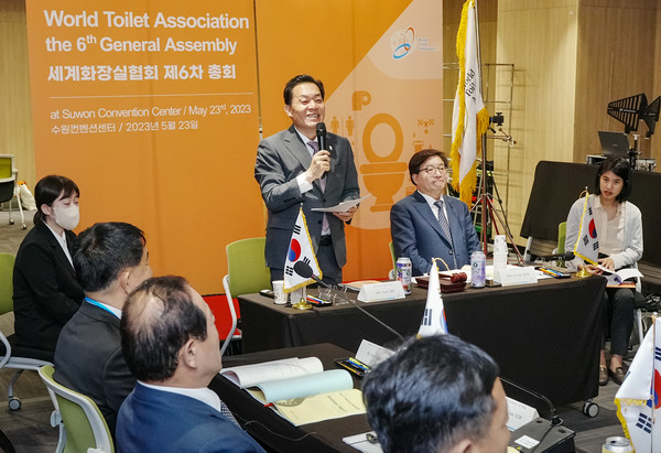 이재준 수원시장 후보자 연설 /사진제공=수원시