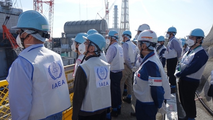후쿠시마 다이이치 원자력 발전소를 방문한 IAEA 전문가 팀 /사진출처=IAEA