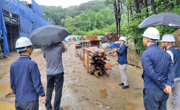남한산성 역사문화관 현장점검 /사진제공=경기도