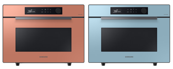 '카메라 식품 인식' 기능이 사용 가능해진 '비스포크 오븐' 제품 이미지./사진제공=삼성전자