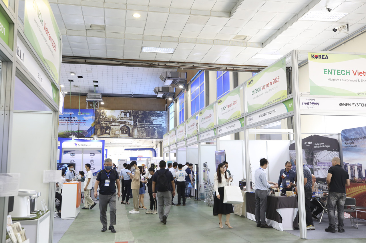 엔텍 베트남 전시장 전경 /사진제공=(주)벡스코