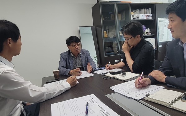 김재훈 의원, 사회복지사 등의 권익향상 정담회 개최 /사진제공=경기도의회