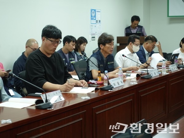 여의도 국회의원회관에서 9일 열린 아파트 안전진단을 주제로 열린 ‘현장 노동자가 말하다’ 긴급 국회토론회에서 강한수 민주노총 건설노조 노동안전보건위원장은 이번 사고는 ‘삼풍백화점 사태’와 크게 다르지 않다고 강조했다. /사진=김인성 기자