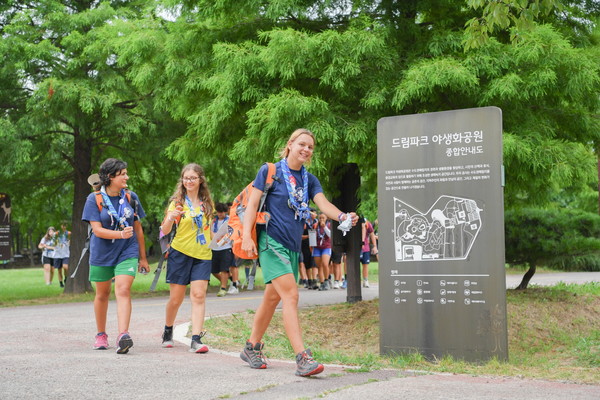 이탈리아 대표단 200명이 9일(수) 수도권매립지를 견학하고, 공사에서 마련한 환경교육프로그램에 참여했다. /사진제공=수도권매립지관리공사