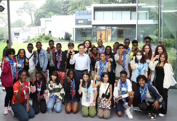 잼버리 참가자 30명 도담소 초청 /사진제공=경기도