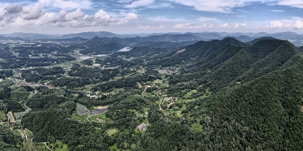 옥천 골프장 예정지와 대청호