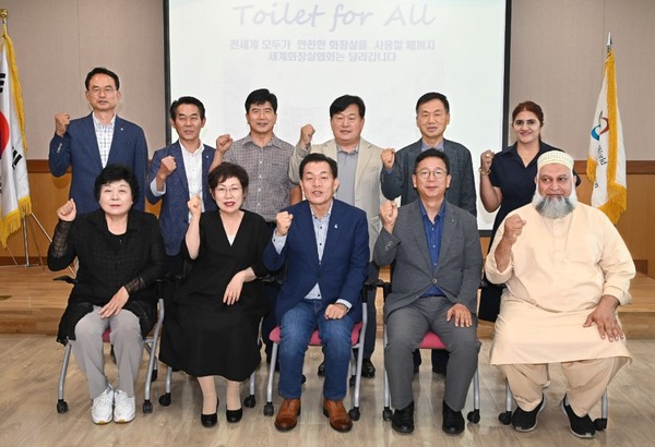 이재준 시장과 WTA 간담회 참석자 /사진제공=수원시