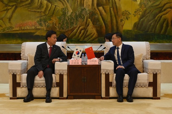 광주시, 교류 20주년 기념 ‘중국(즈보)국제도자박람회’ 개막식 축하 방문 /사진제공=광주시