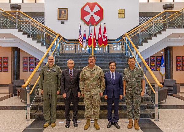 김동연 지사, 평택 캠프 험프리스 방문 /사진제공=경기도