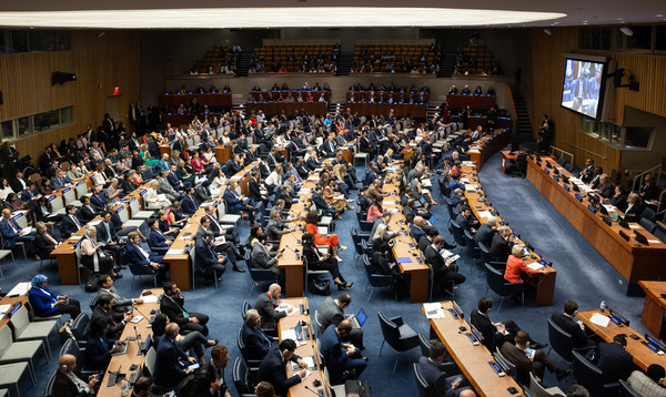  미국 뉴욕 UN본부에서 열린 ‘기후목표정상회의’  /사진제공=환경부