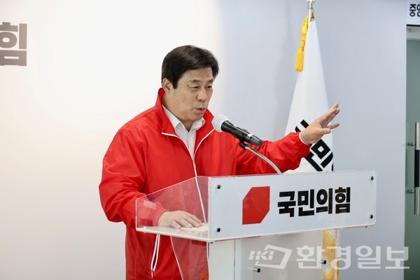 김 위원장은 120년전 이민 1세대의 용기있는 도전으로 대한민국이 선진국으로 발전할 수 있었다고 밝히며 앞으로도 대한민국에 많은 응원을 바란다고 말했다. /사진=박준영 기자