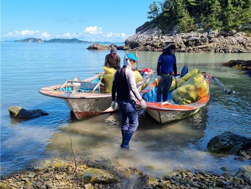 양식장 주변 환경개선(해양쓰레기 수거)