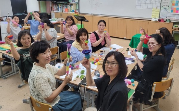 예술로 행복한 수업나눔 워크숍 /사진제공=경기교육청