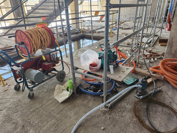 전선 등 현장정리 미흡 /사진=해양수산부