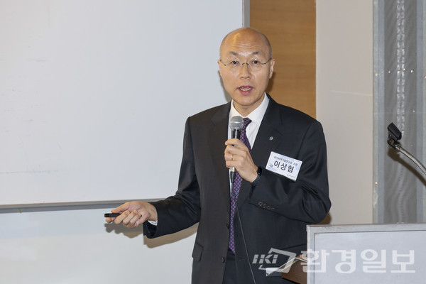 이상협 국가녹색기술연구소 소장은 "앞으로 환경정책은 에너지를 중심으로 기후적응 두 측면을 동시에 고려해야 할 것"이라고 말했다. /사진=이다빈 기자 