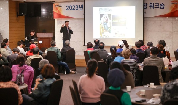 이상일 시장, 워크숍에 참석 르네상스와 용인 주제 특강 /사진제공=용인시