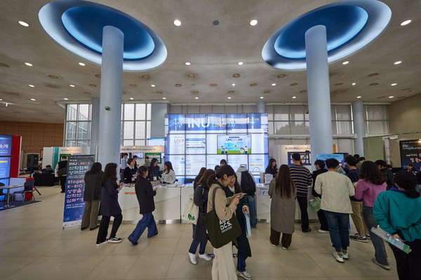 산학협력 성과 전시회 전경 /사진제공=인천대