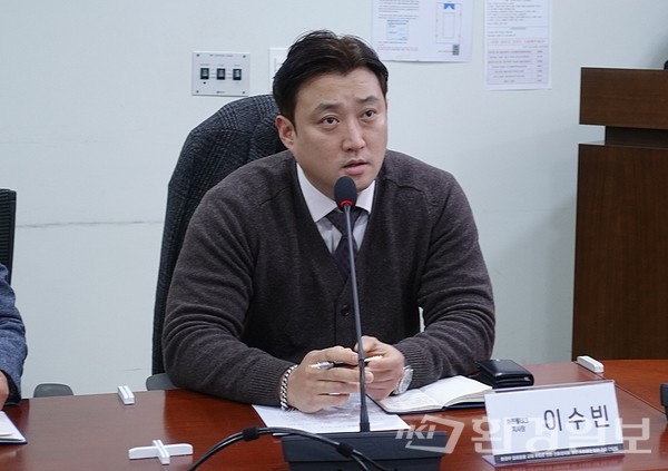 화진몰테크 이수빈 지사장은 생산업체들 역시 환경운동가가 아니다 보니, 이윤을 남겨야 하는데 정부에서 어느 정도의 기간인지도 없이 유예를 두고 국민 인식 제고를 위한 캠페인 등의 노력도 잘 보이지 않는다고 짚었다. /사진=김인성 기자